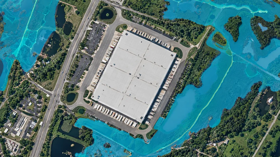 Illustrative environmental context map
